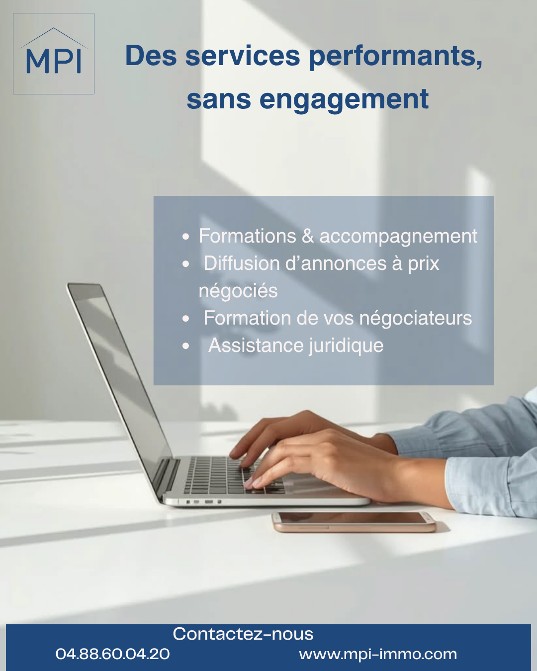 Des services performants pour développer votre activité immobilière